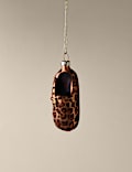 Leopard Mule Glass Hanging Decoration