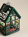 Glass Hanging Greenhouse Decoration