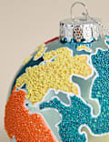 Glass Hanging Globe Decoration
