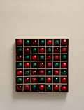 49pk Mini Shatterproof Baubles