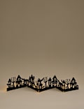 Light Up Halloween Window Scene