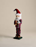 Father Christmas in Pyjamas Nutcracker Room Decoration