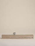 Wooden Star Advent Calendar