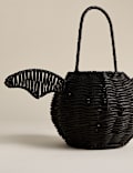 Halloween Bat Basket Decoration