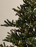 6ft Pre-Lit Noble Christmas Tree