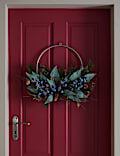 Half Metal Ring Wreath