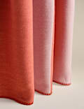 Wool Blend Woven Striped Large Throw