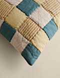Pure Cotton Quilted Patchwork Cushion
