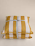 Set of 2 Striped Outdoor Cushions