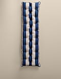 Striped Outdoor Bench Pad