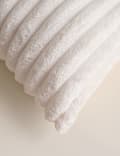 Fleece Ribbed Cushion