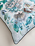 Pure Cotton Blossom Floral Cushion