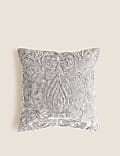 Velvet Embroidered Cushion