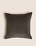 Pure Cotton Velvet Embroidered Cushion