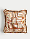 Chenille Striped Cushion