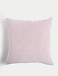 Velvet Cherry Blossom Embroidered Cushion