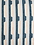 Bantalan Kursi Motif Geometris Chenille