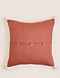 Seville Feria Pure Cotton Tasselled Cushion