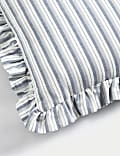 Linen Blend Striped Cushion