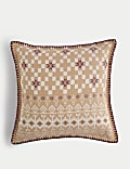 Sierra Pure Cotton Blanket Stitch Cushion