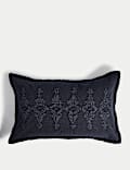 Coussin polochon 100 % coton tissé 