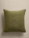 Pure Wool Basket Weave Cushion