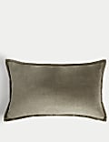 Pure Cotton Velvet Bolster Cushion