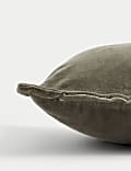 Pure Cotton Velvet Bolster Cushion