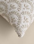 Pure Cotton Fan Jacquard Cushion