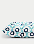 Set of 2 Geometric Outdoor Seat Pads