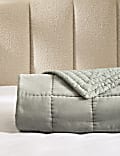 Cotton Velvet Quilted Bedspread