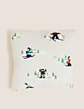 Spencer Bear Fleece Cushion & Throw Bundle