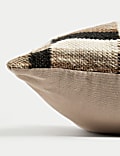 Wool Blend Geometric Cushion