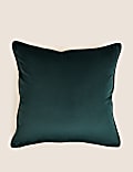 Velvet Nutcracker Embellished Cushion