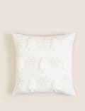 Pure Cotton Christmas Tree Applique Cushion
