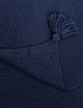 Knitted Tassel Throw