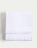 Pure Cotton Large Waffle Throw