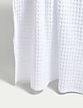 Pure Cotton Large Waffle Throw