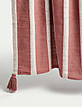 Pure Cotton Striped Lightweight Throw