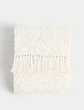 Pure Cotton Bouclé Throw