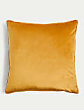 Velvet Piped Large Cushion
