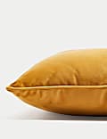 Velvet Piped Large Cushion