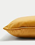 Velvet Piped Bolster Cushion