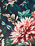 Velvet Floral Cushion