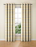 Chenille Triangle Eyelet Curtains
