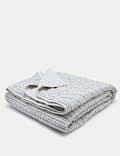 Pure Cotton Striped Quilted Bedspread