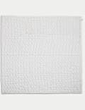 Pure Cotton Striped Quilted Bedspread