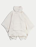 Teddy Fleece Hooded Blanket