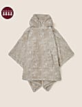 Teddy Fleece Hooded Blanket