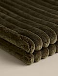 Fleece Ribbed Throw
